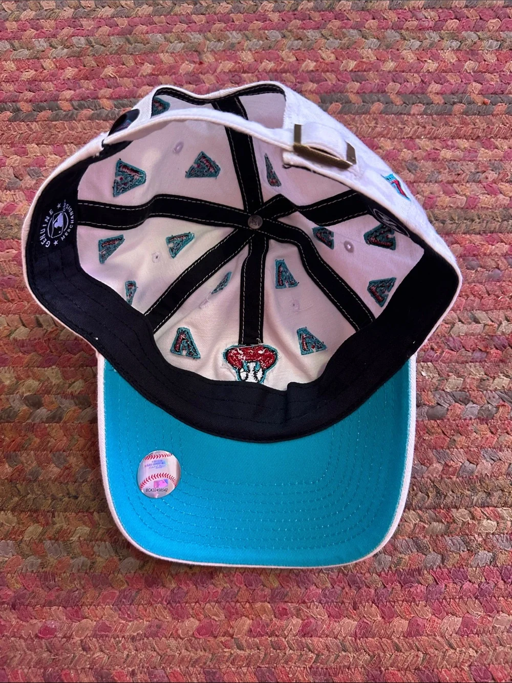 ARIZONA DIAMONDBACKS LOGO White Spring Training Baseball Cap